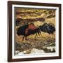Cave Art: Bison-null-Framed Photographic Print