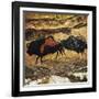 Cave Art: Bison-null-Framed Photographic Print