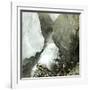 Cave at the Bossons Glacier (Savoy)-Leon, Levy et Fils-Framed Photographic Print