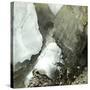 Cave at the Bossons Glacier (Savoy)-Leon, Levy et Fils-Stretched Canvas