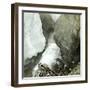 Cave at the Bossons Glacier (Savoy)-Leon, Levy et Fils-Framed Photographic Print