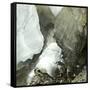 Cave at the Bossons Glacier (Savoy)-Leon, Levy et Fils-Framed Stretched Canvas