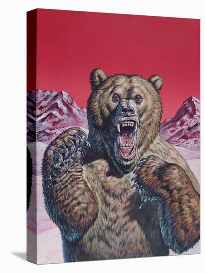 Cave Bear (Ursus Spelaeus), Pleistocene Epoch-null-Stretched Canvas