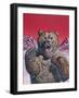 Cave Bear (Ursus Spelaeus), Pleistocene Epoch-null-Framed Art Print