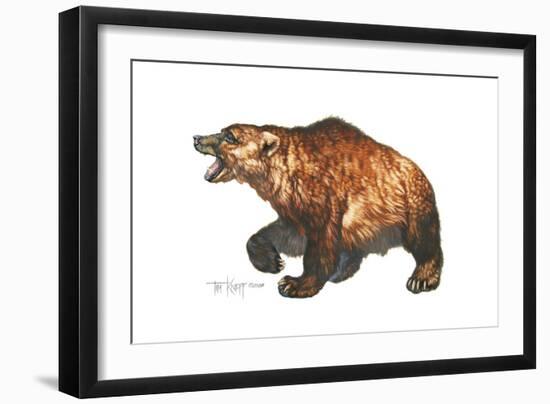 Cave Bear-Tim Knepp-Framed Giclee Print