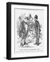 Cave Canem, or Dog (Berr) Law, 1867-John Tenniel-Framed Giclee Print