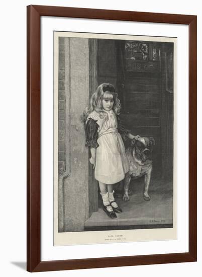 Cave Canem-George Adolphus Storey-Framed Giclee Print