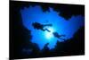 Cave Diving-Rich Carey-Mounted Photographic Print