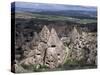Cave Dwellings, Near Goreme, Cappadocia, Anatolia, Turkey, Asia Minor, Asia-Robert Harding-Stretched Canvas