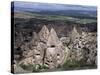 Cave Dwellings, Near Goreme, Cappadocia, Anatolia, Turkey, Asia Minor, Asia-Robert Harding-Stretched Canvas