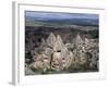 Cave Dwellings, Near Goreme, Cappadocia, Anatolia, Turkey, Asia Minor, Asia-Robert Harding-Framed Photographic Print