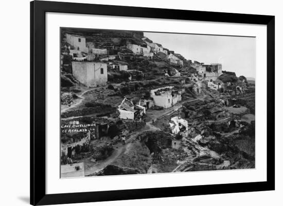 Cave Dwellings of Atalaya, Gran Canaria, Canary Islands, Spain, 20th Century-null-Framed Giclee Print