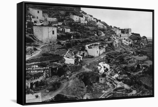Cave Dwellings of Atalaya, Gran Canaria, Canary Islands, Spain, 20th Century-null-Framed Stretched Canvas
