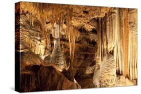 Cave Formations-macropixel-Stretched Canvas