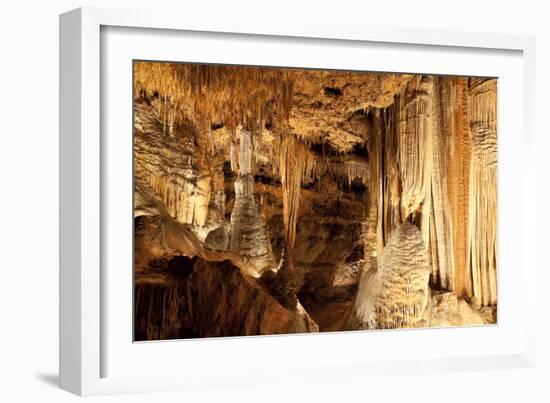 Cave Formations-macropixel-Framed Photographic Print