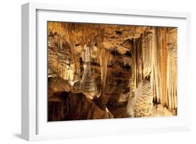 Cave Formations-macropixel-Framed Photographic Print