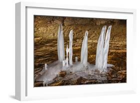 Cave Ice-KennethKeifer-Framed Photographic Print