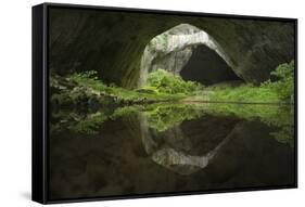 Cave Near Pelvin, Bulgaria, May 2008-Nill-Framed Stretched Canvas