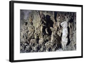 Cave of Buontalenti or Great Cave-null-Framed Giclee Print