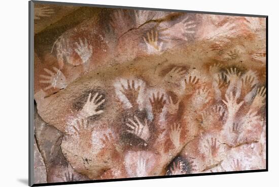 Cave of Hands in Patagonia, Argentina-Paul Souders-Mounted Photographic Print