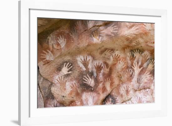 Cave of Hands in Patagonia, Argentina-Paul Souders-Framed Photographic Print