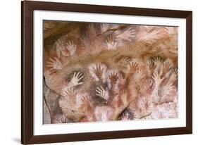 Cave of Hands in Patagonia, Argentina-Paul Souders-Framed Photographic Print