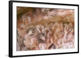 Cave of Hands in Patagonia, Argentina-Paul Souders-Framed Photographic Print