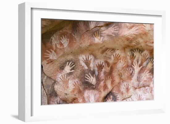 Cave of Hands in Patagonia, Argentina-Paul Souders-Framed Photographic Print