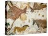 Cave of Lascaux, Ceiling of the Diverticulum: a Horse and Three Cows, C. 17,000 BC-null-Stretched Canvas