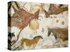 Cave of Lascaux, Ceiling of the Diverticulum: a Horse and Three Cows, C. 17,000 BC-null-Stretched Canvas