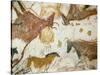 Cave of Lascaux, Ceiling of the Diverticulum: a Horse and Three Cows, C. 17,000 BC-null-Stretched Canvas