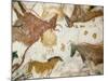 Cave of Lascaux, Ceiling of the Diverticulum: a Horse and Three Cows, C. 17,000 BC-null-Mounted Giclee Print