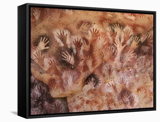 Cave of the Hands, Argentina-Javier Trueba-Framed Stretched Canvas