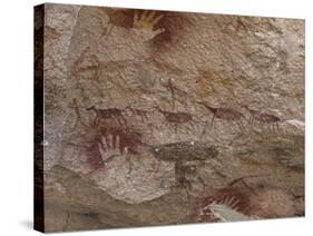 Cave of the Hands, Argentina-Javier Trueba-Stretched Canvas