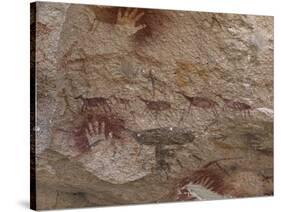 Cave of the Hands, Argentina-Javier Trueba-Stretched Canvas