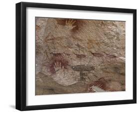 Cave of the Hands, Argentina-Javier Trueba-Framed Photographic Print