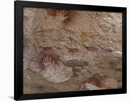 Cave of the Hands, Argentina-Javier Trueba-Framed Photographic Print