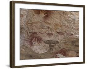 Cave of the Hands, Argentina-Javier Trueba-Framed Photographic Print