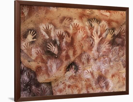 Cave of the Hands, Argentina-Javier Trueba-Framed Photographic Print