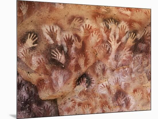 Cave of the Hands, Argentina-Javier Trueba-Mounted Photographic Print