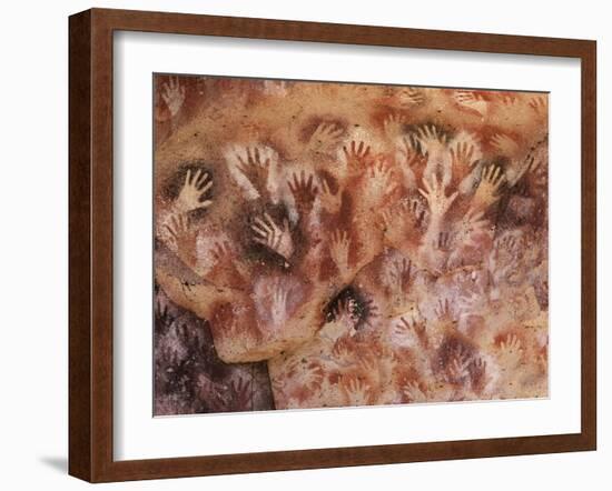 Cave of the Hands, Argentina-Javier Trueba-Framed Photographic Print