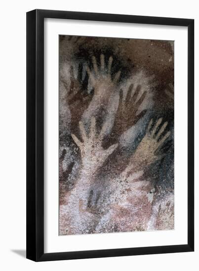 Cave of the Hands-null-Framed Art Print