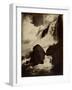 Cave of the Winds, Niagara Falls, C.1890 (Albumen Silver Print from Glass Negative)-George Barker-Framed Giclee Print