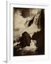 Cave of the Winds, Niagara Falls, C.1890 (Albumen Silver Print from Glass Negative)-George Barker-Framed Giclee Print