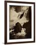 Cave of the Winds, Niagara Falls, C.1890 (Albumen Silver Print from Glass Negative)-George Barker-Framed Giclee Print
