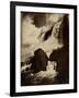 Cave of the Winds, Niagara Falls, C.1890 (Albumen Silver Print from Glass Negative)-George Barker-Framed Giclee Print