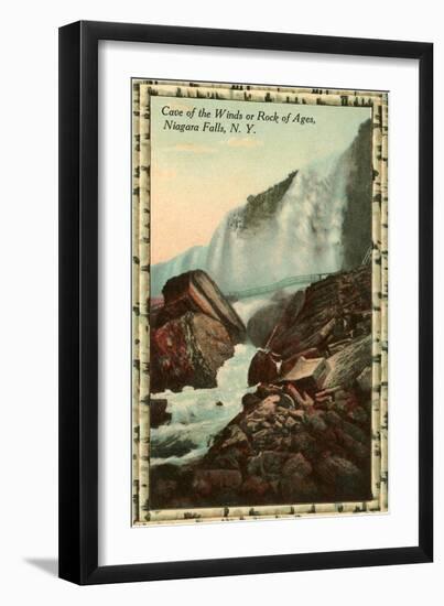 Cave of the Winds, Niagara Falls, New York-null-Framed Art Print