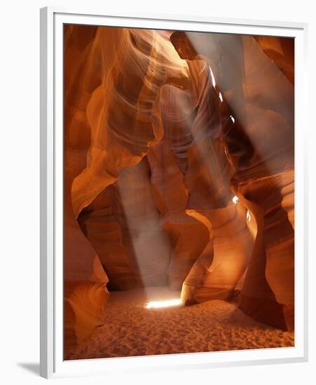 Cave of Upper Antelope Canyon-null-Framed Premium Giclee Print