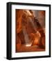 Cave of Upper Antelope Canyon-null-Framed Art Print