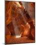 Cave of Upper Antelope Canyon-null-Mounted Art Print